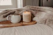 Perfect for book lovers, our Grace + Bloom literary candles are hand-crafted in our sunny shop from natural soy wax with cotton wicks for a clean burn experience, while their modern and minimalist design adds a special touch to any home. With warm, book-inspired scents and a cozy glow, you can create the perfect ambiance for unwinding and curling up with a good book! They also make a thoughtful and sophisticated gift idea for your favorite bookworm.  Light it up for a cozy evening of reading!