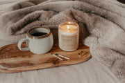 Perfect for book lovers, our Grace + Bloom literary candles are hand-crafted in our sunny shop from natural soy wax with cotton wicks for a clean burn experience, while their modern and minimalist design adds a special touch to any home. With warm, book-inspired scents and a cozy glow, you can create the perfect ambiance for unwinding and curling up with a good book! They also make a thoughtful and sophisticated gift idea for your favorite bookworm.  Light it up for a cozy evening of reading!