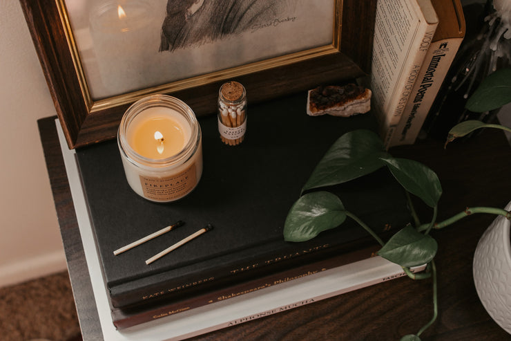 With warm, book-inspired scents and a cozy glow, with our candles, you can create the perfect ambiance for unwinding and curling up with a good book! They also make a thoughtful and sophisticated gift idea for your favorite bookworm.