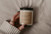 Perfect for book lovers, our Grace + Bloom literary candles are hand-crafted in our sunny shop from natural soy wax with cotton wicks for a clean burn experience, while their modern and minimalist design adds a special touch to any home. With warm, book-inspired scents and a cozy glow, you can create the perfect ambiance for unwinding and curling up with a good book! They also make a thoughtful and sophisticated gift idea for your favorite bookworm.  Light it up for a cozy evening of reading!