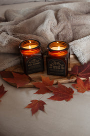 Fallen Leaves Fall Apothecary Candle - Grace + Bloom Co