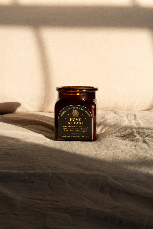 Home at Last Apothecary Candle - Grace + Bloom Co