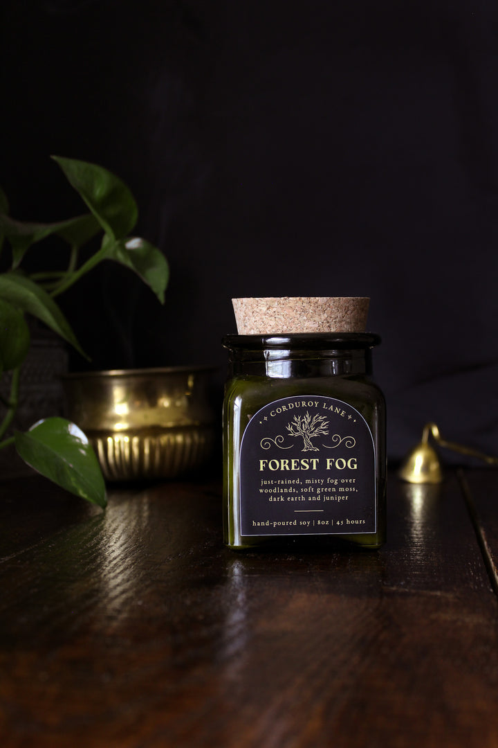 Forest Fog Apothecary Candle - Corduroy Lane