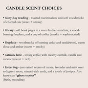 Mini Reading + Book Lover Candle | Choose a Scent