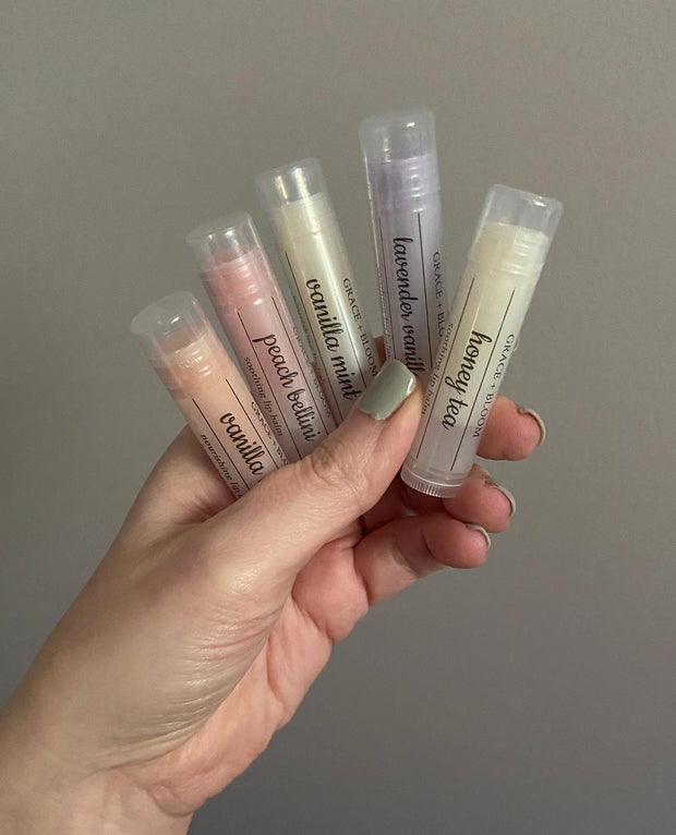 Set of 3 Lip Balms - Grace + Bloom Co